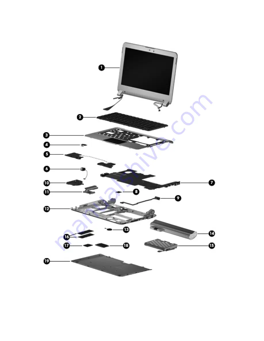 HP 3105m Maintenance And Service Manual Download Page 24