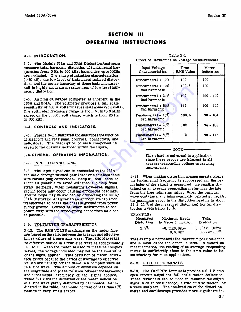 HP 333A Скачать руководство пользователя страница 11