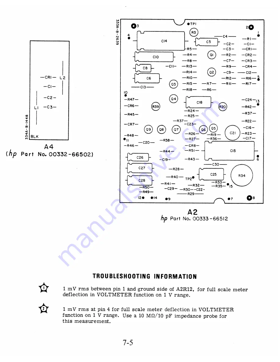 HP 333A Скачать руководство пользователя страница 62