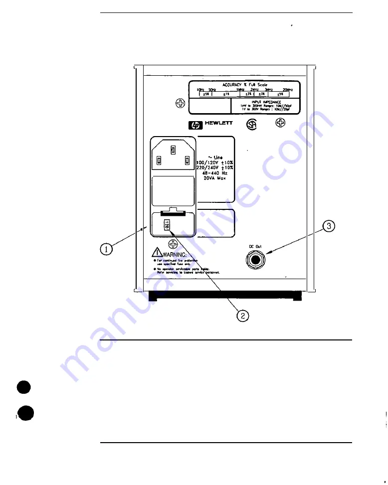 HP 3400B Скачать руководство пользователя страница 5