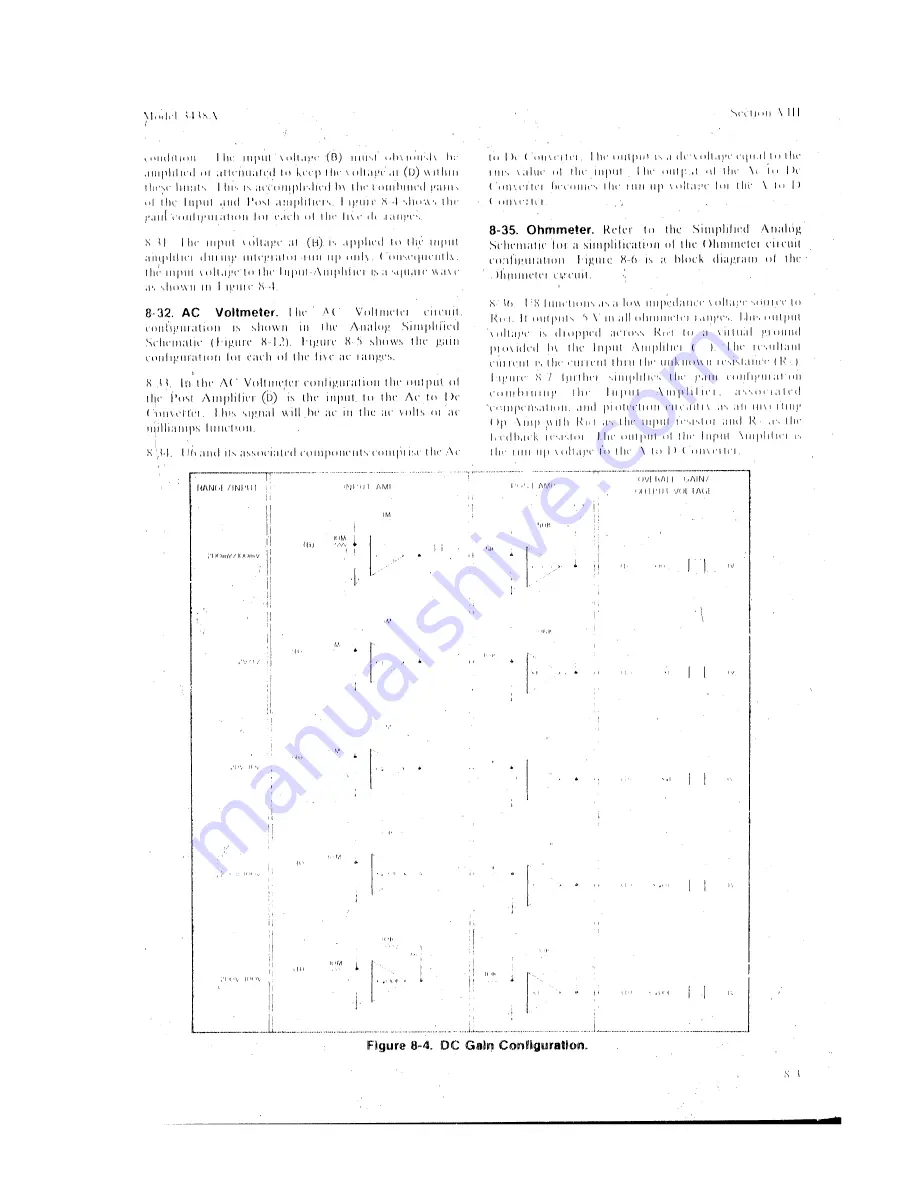 HP 3438A Operating & Service Manual Download Page 72