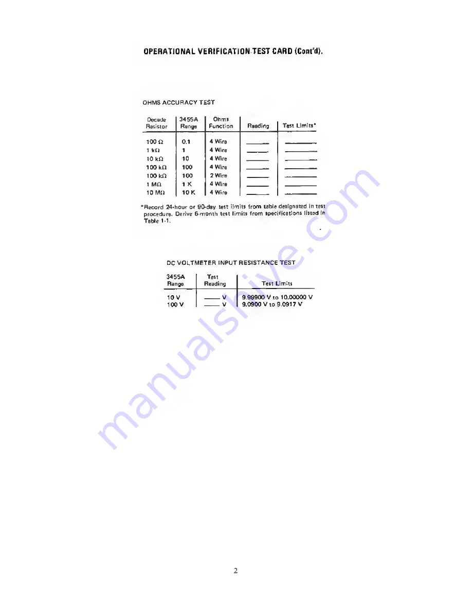 HP 3455A Скачать руководство пользователя страница 58