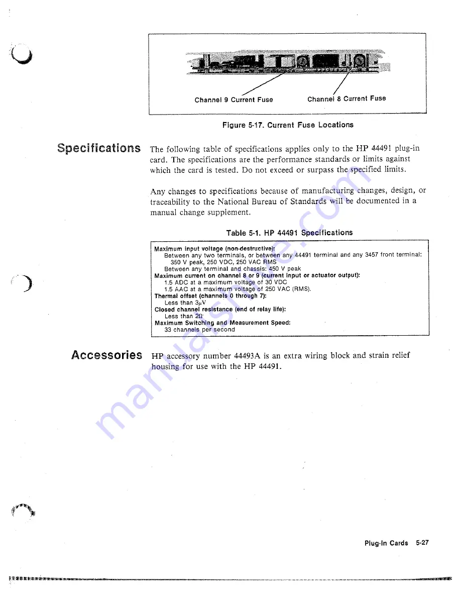 HP 3457A Operating Instructions Manual Download Page 347