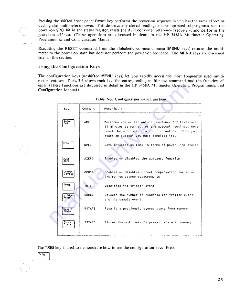 HP 3458A Скачать руководство пользователя страница 25