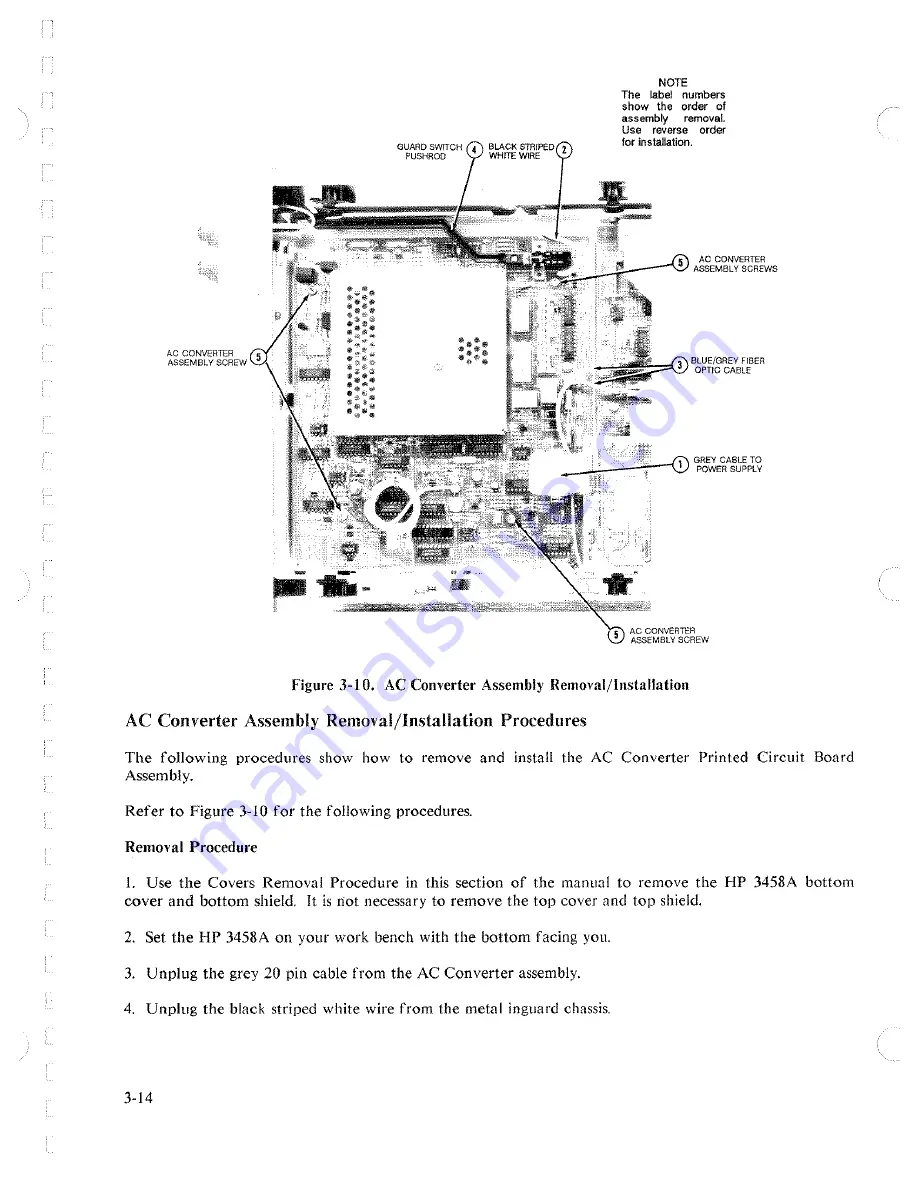 HP 3458A Скачать руководство пользователя страница 50