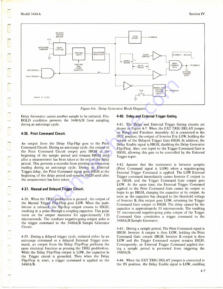 HP 3484A Operating And Service Manual Download Page 33