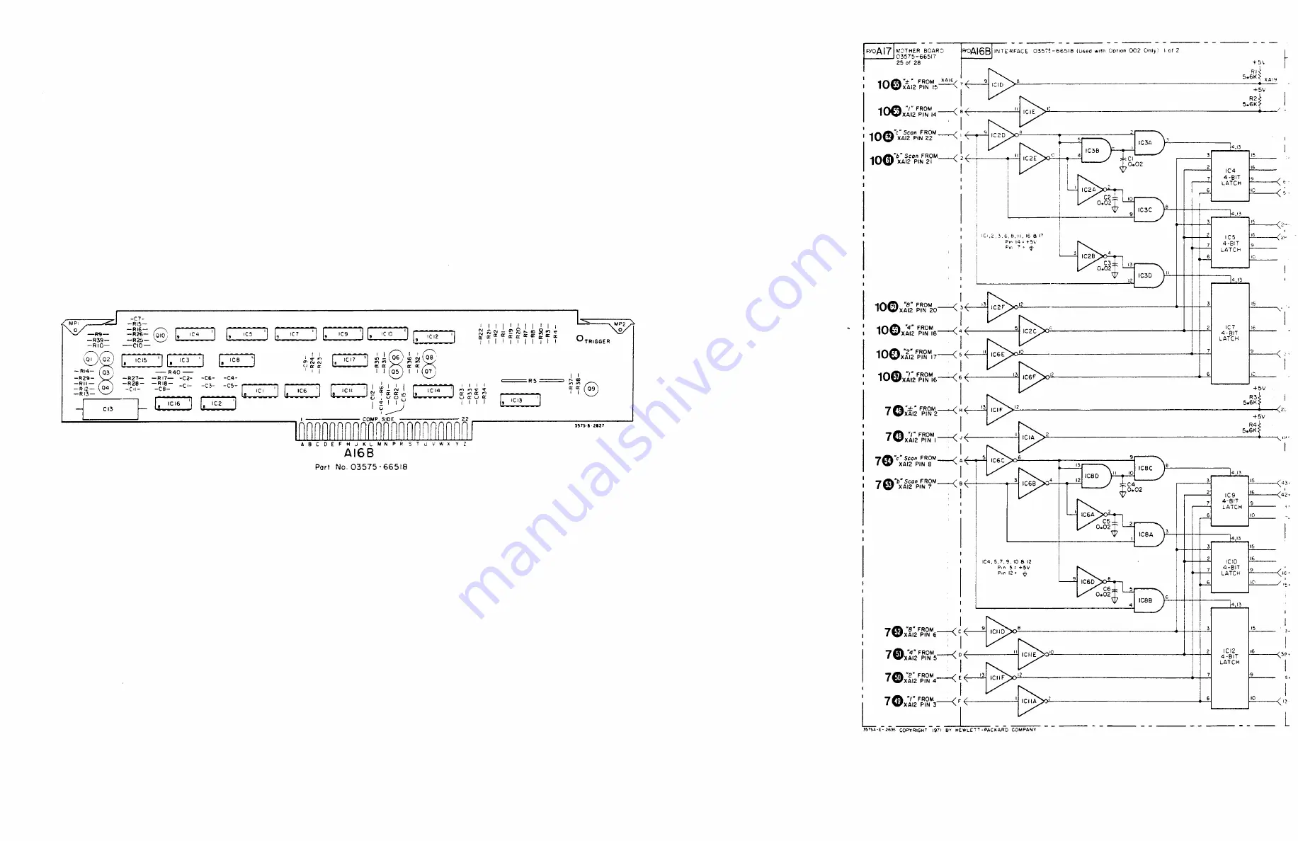 HP 3575A Operating And Service Manual Download Page 169