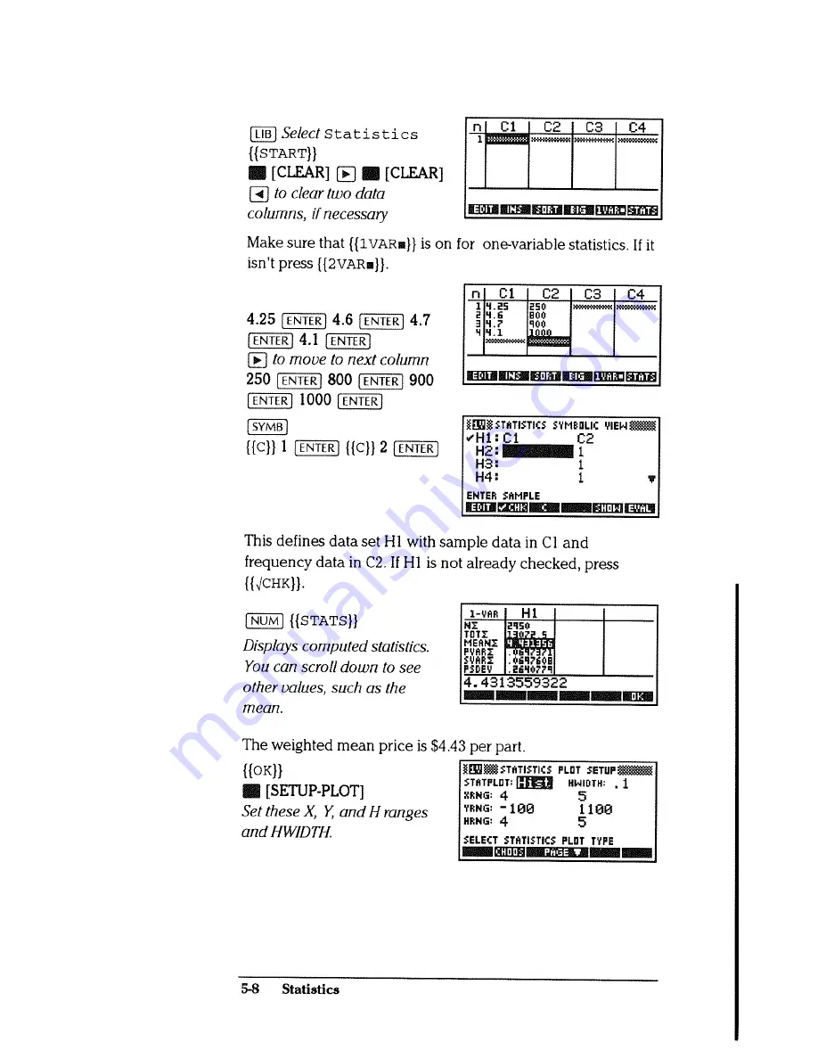 HP 38g - Graphing Calculator User Manual Download Page 114