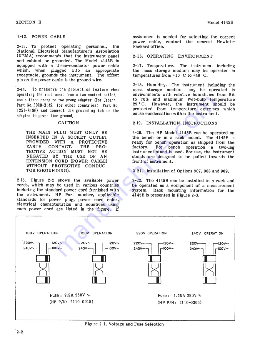 HP 4145B Operation Manual Download Page 30