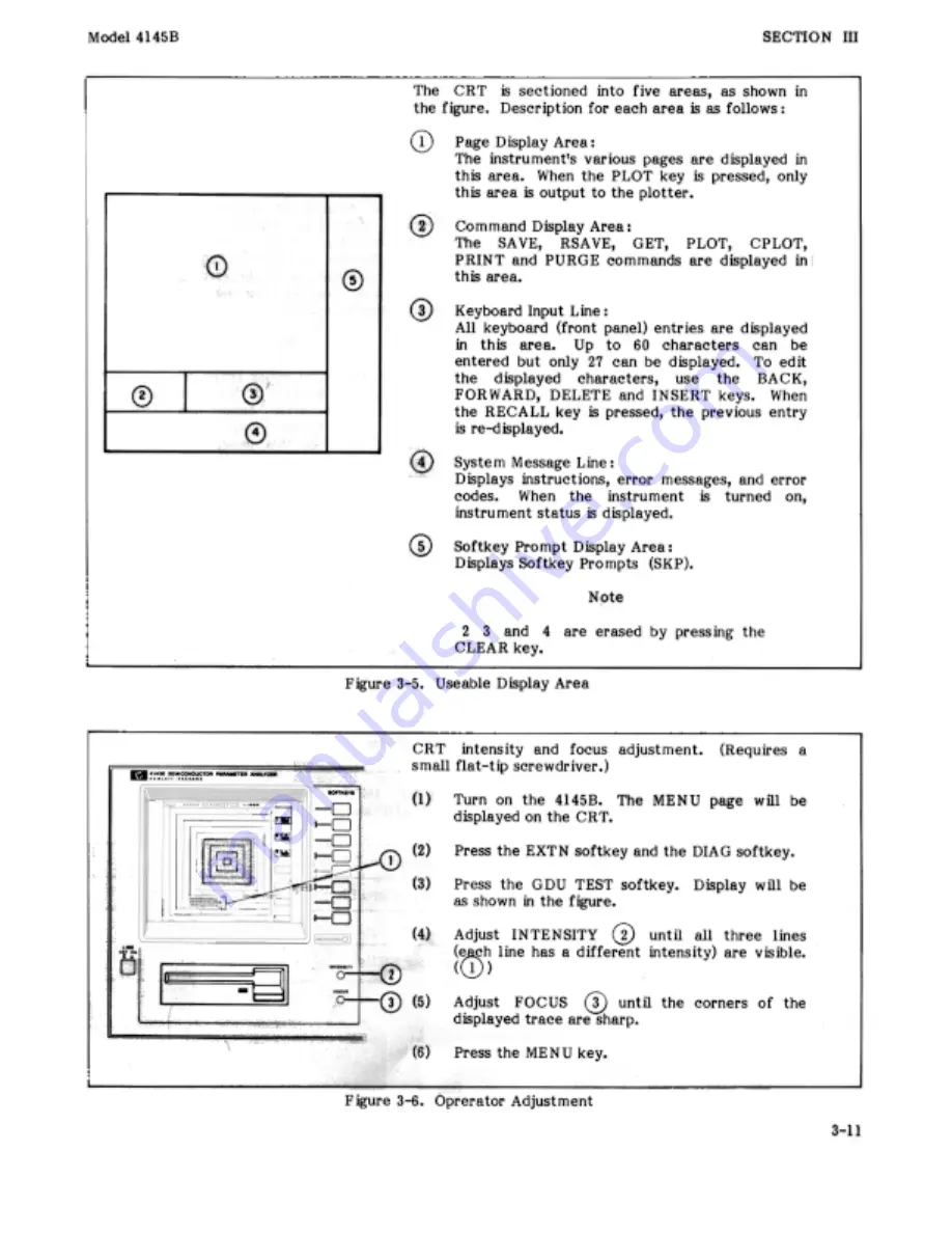 HP 4145B Operation Manual Download Page 44