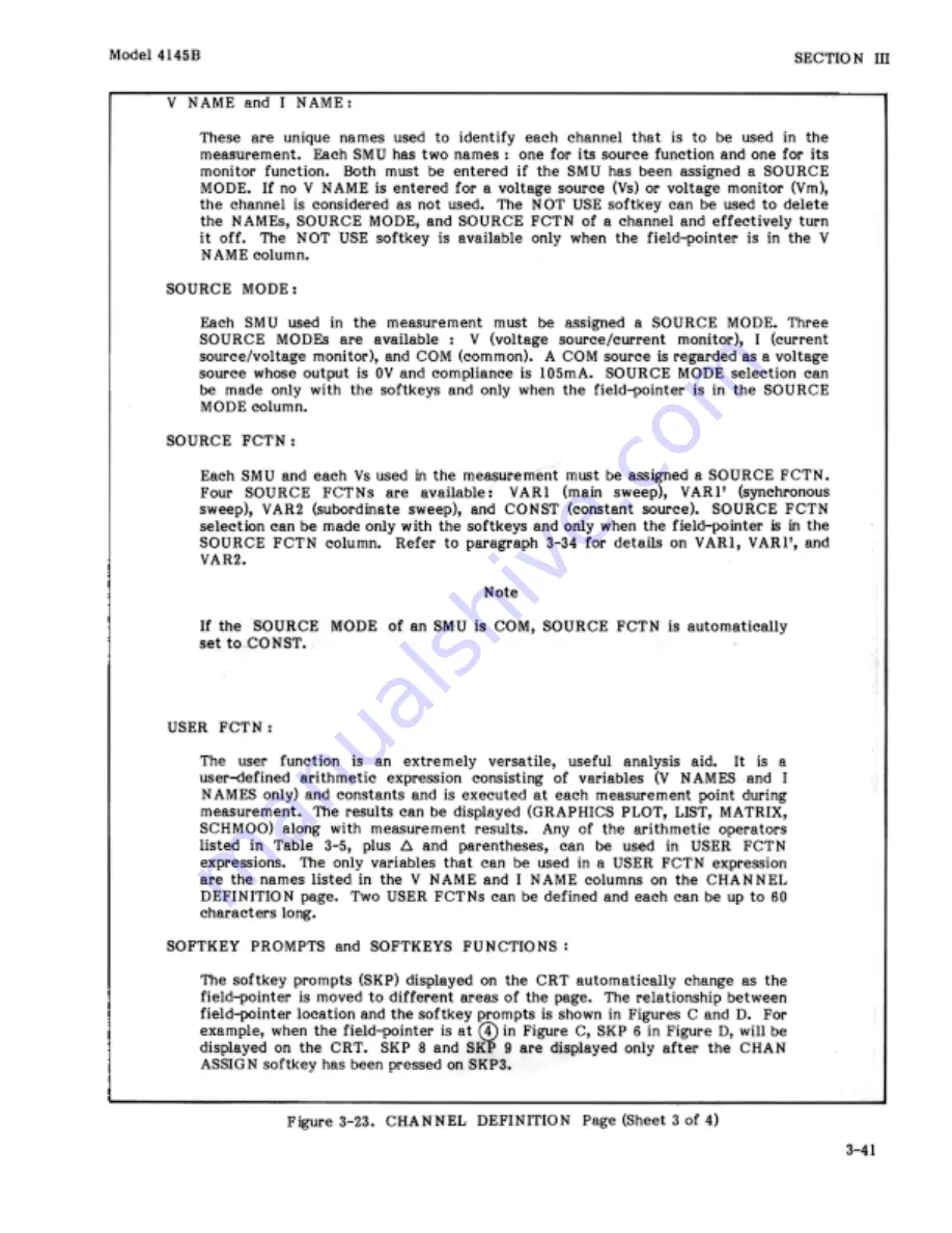 HP 4145B Скачать руководство пользователя страница 74