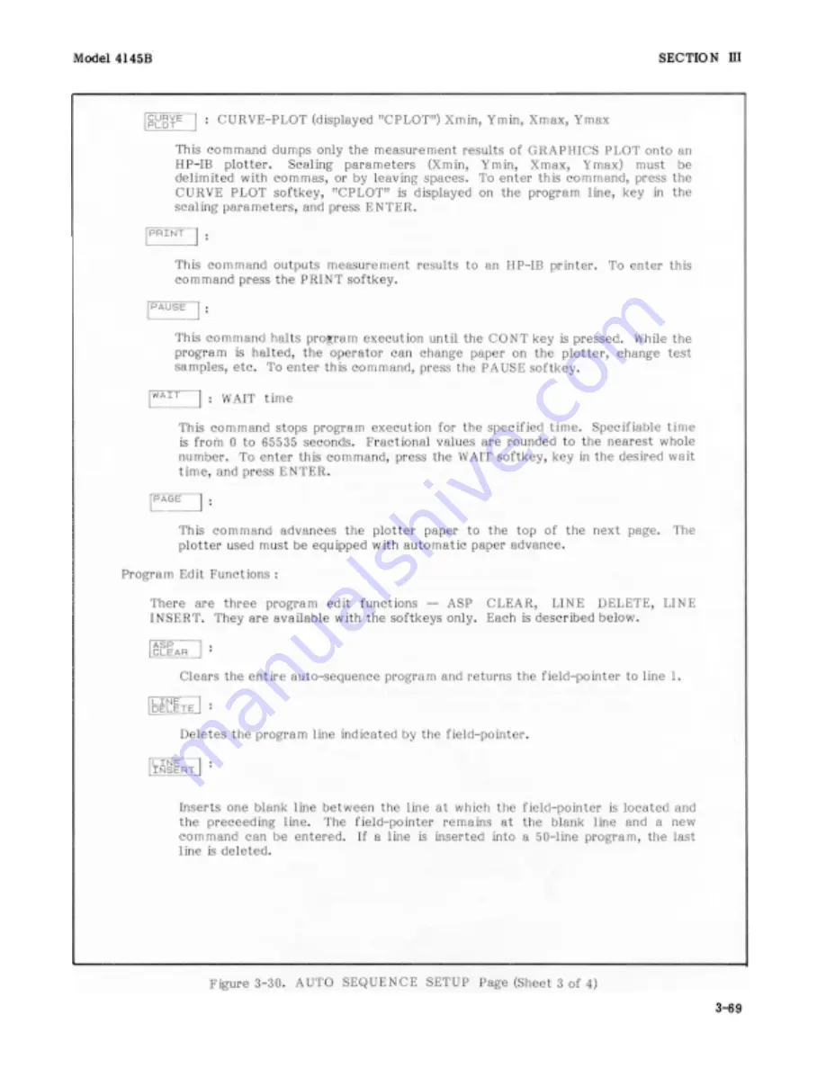 HP 4145B Operation Manual Download Page 102