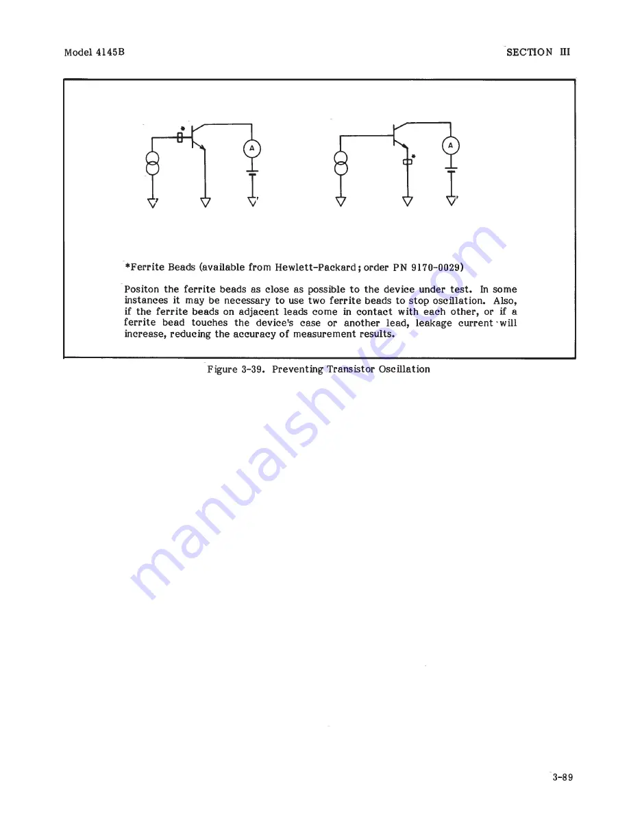 HP 4145B Operation Manual Download Page 122