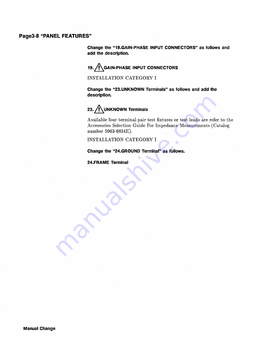 HP 4194A Manual Change Download Page 12