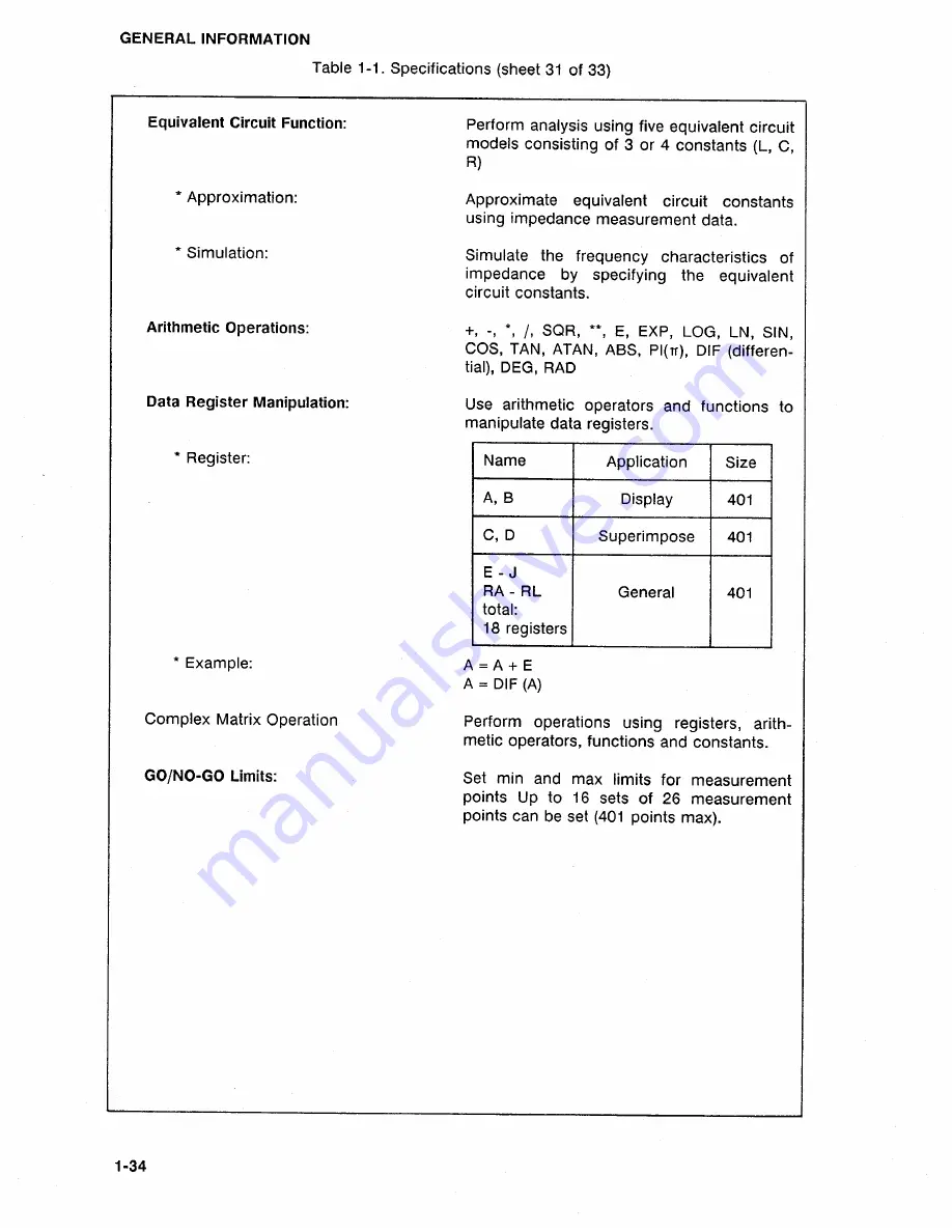 HP 4194A Manual Change Download Page 71