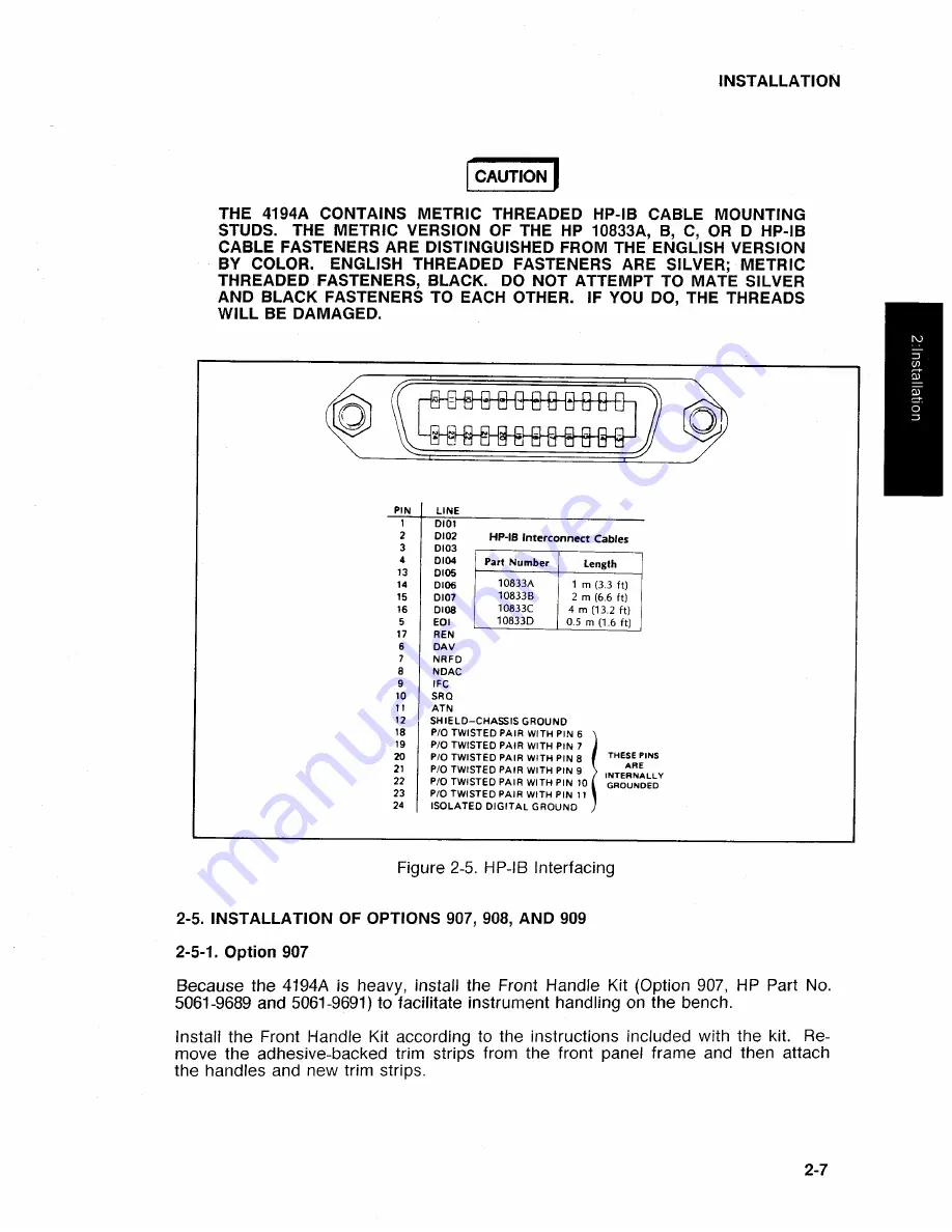 HP 4194A Скачать руководство пользователя страница 94