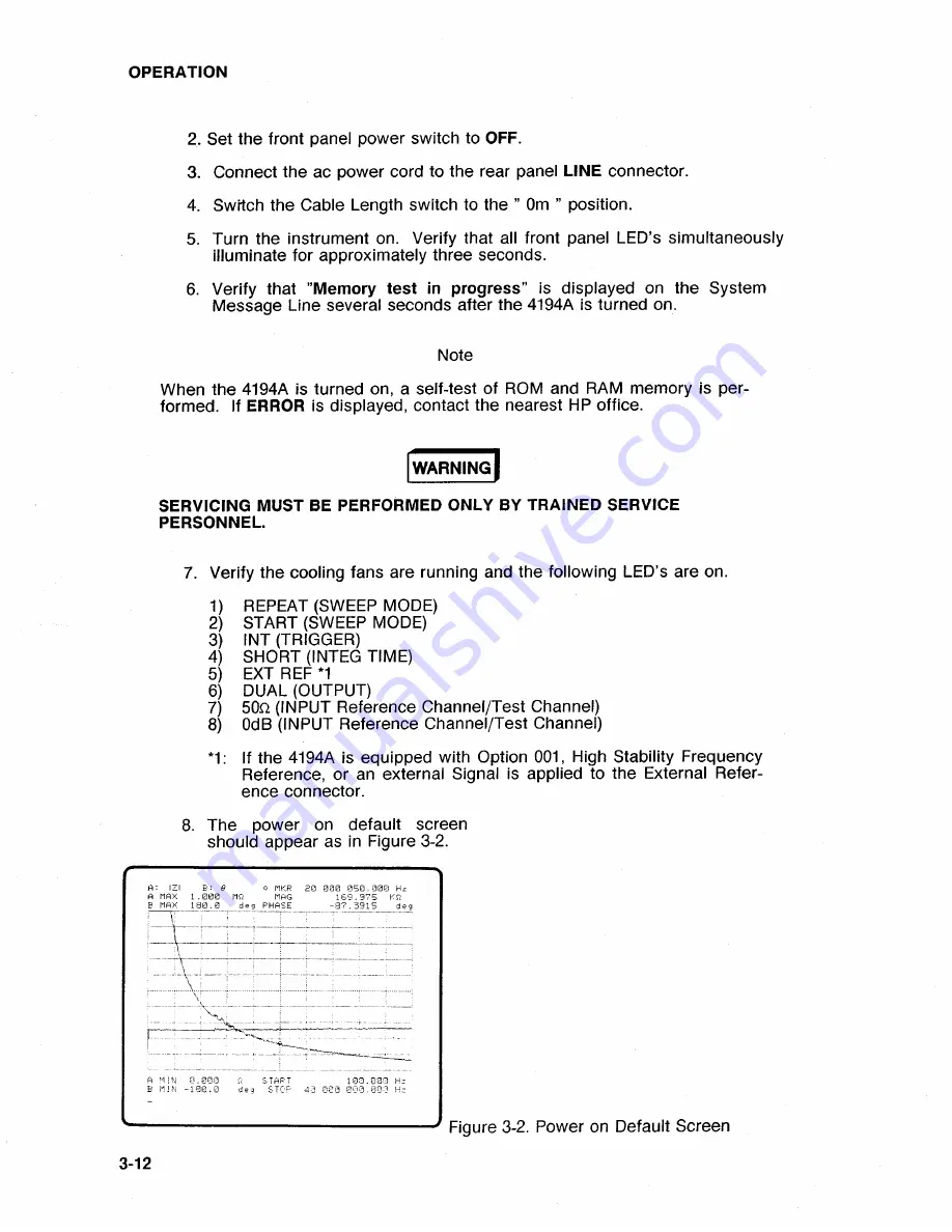 HP 4194A Manual Change Download Page 113