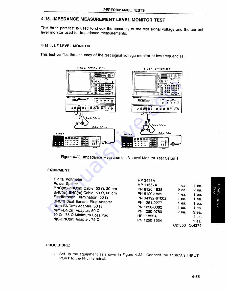 HP 4194A Скачать руководство пользователя страница 384