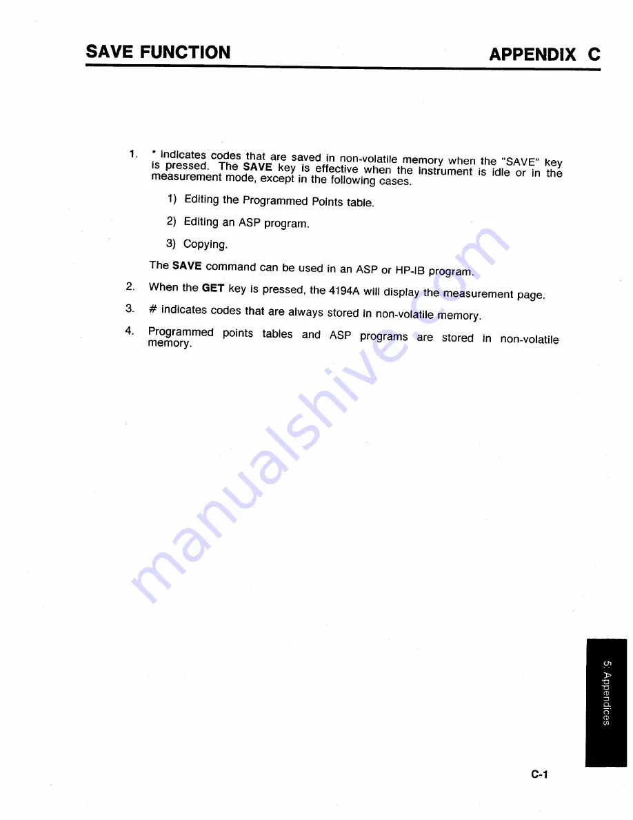 HP 4194A Manual Change Download Page 430