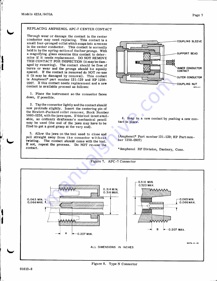 HP 423A Operating Note Download Page 7