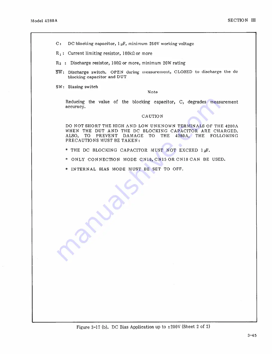 HP 4280A Operation And Service Manual Download Page 91