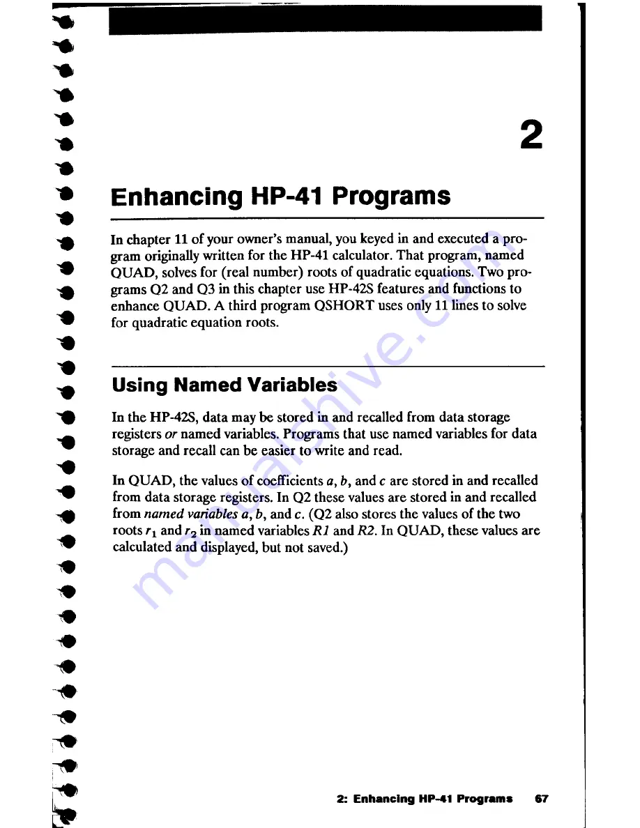 HP 42S Technical Manual Download Page 68