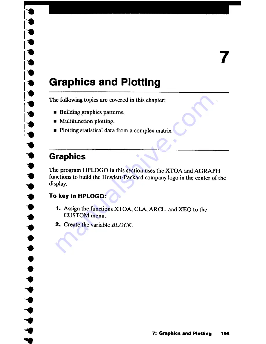 HP 42S Скачать руководство пользователя страница 196