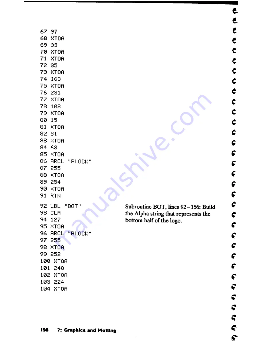 HP 42S Technical Manual Download Page 199