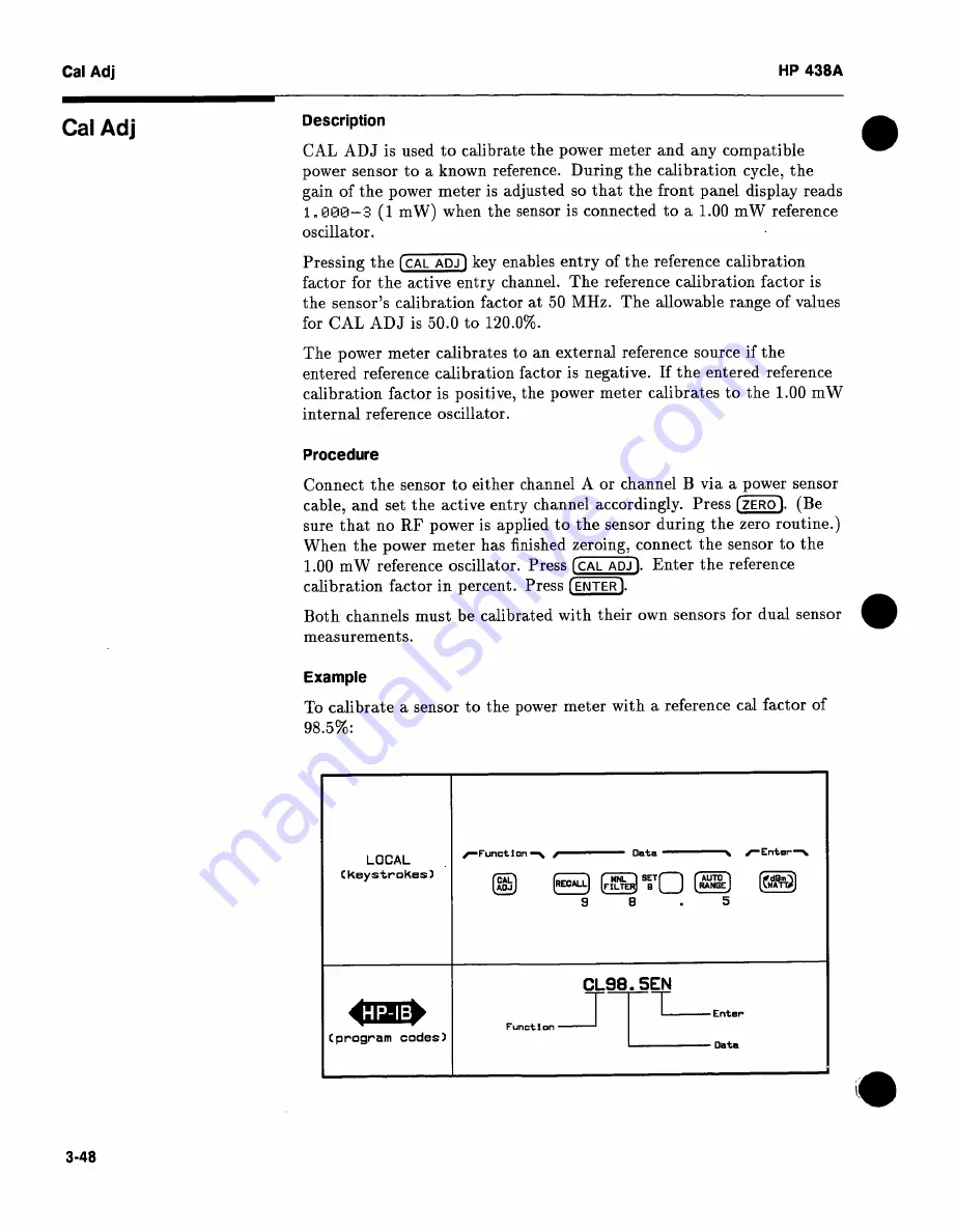 HP 438A Скачать руководство пользователя страница 78