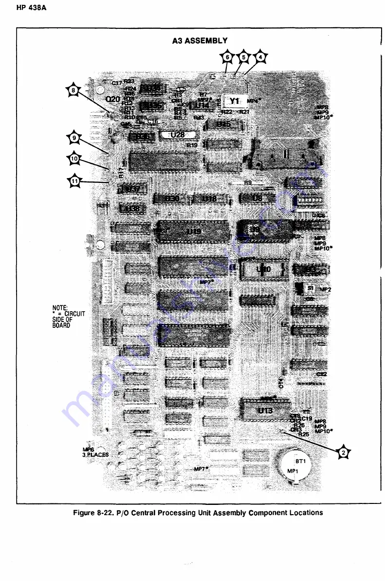 HP 438A Operating And Service Manual Download Page 247