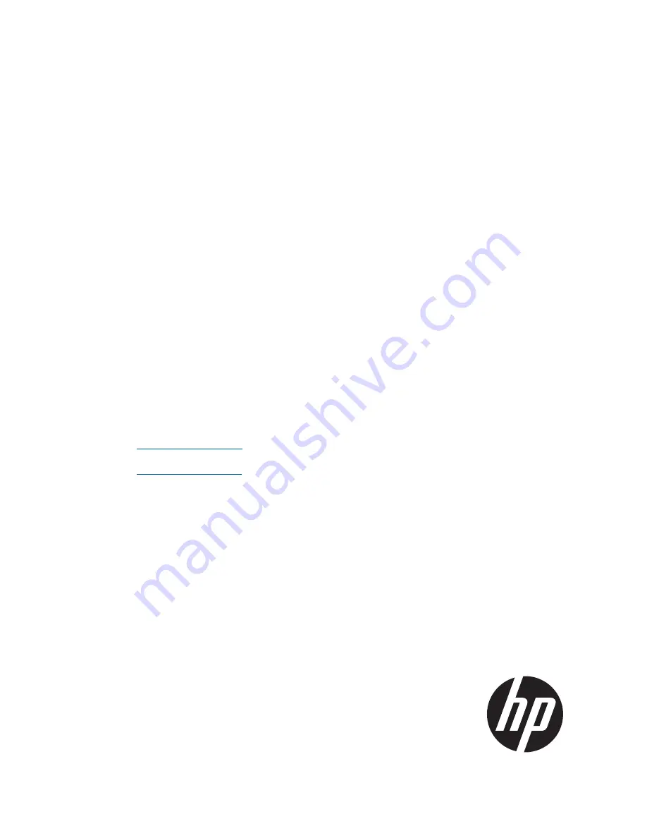 HP 4400 Enterprise Installation Manual Download Page 1