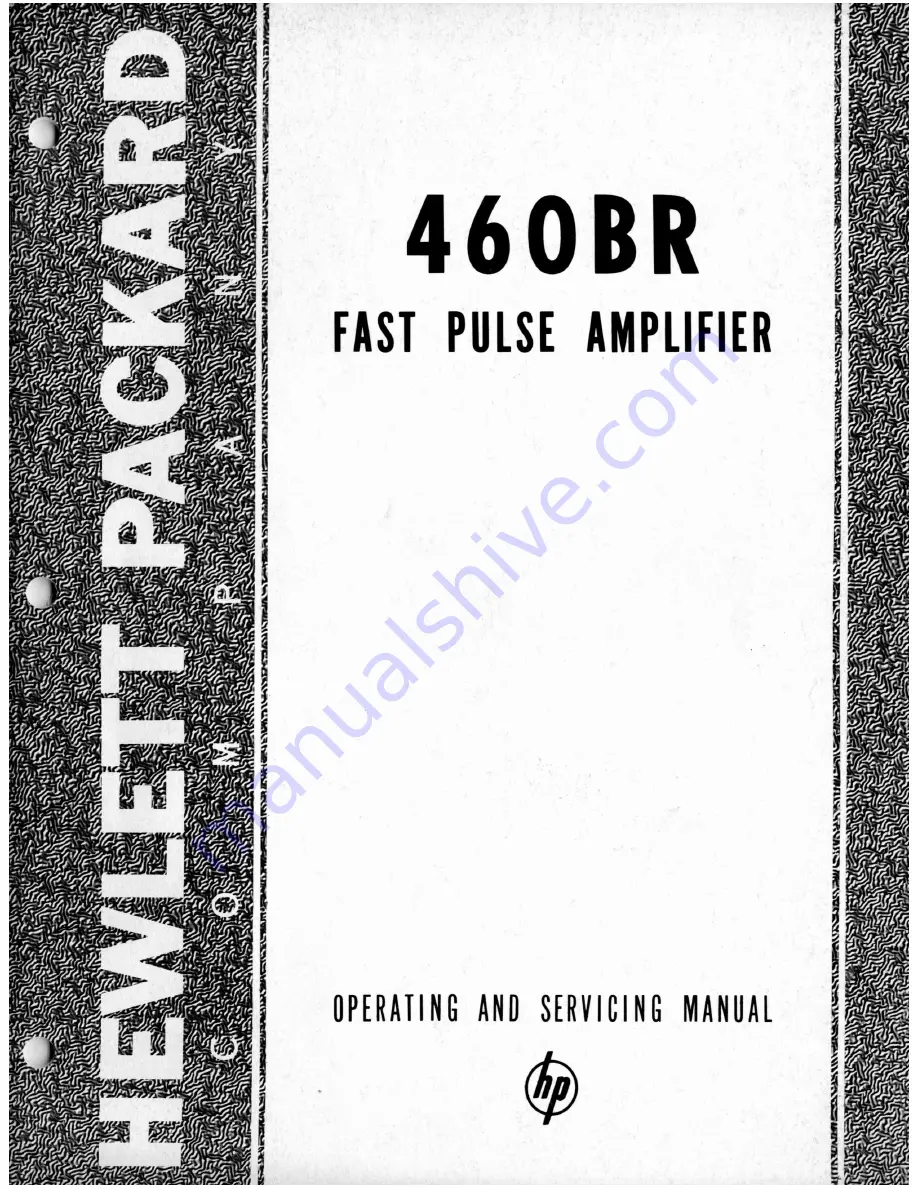 HP 460BR Скачать руководство пользователя страница 2