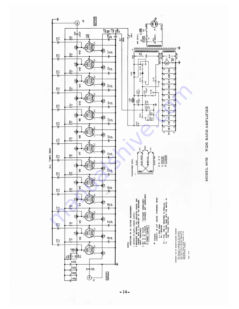 HP 460BR Operating And Servicing Manual Download Page 19