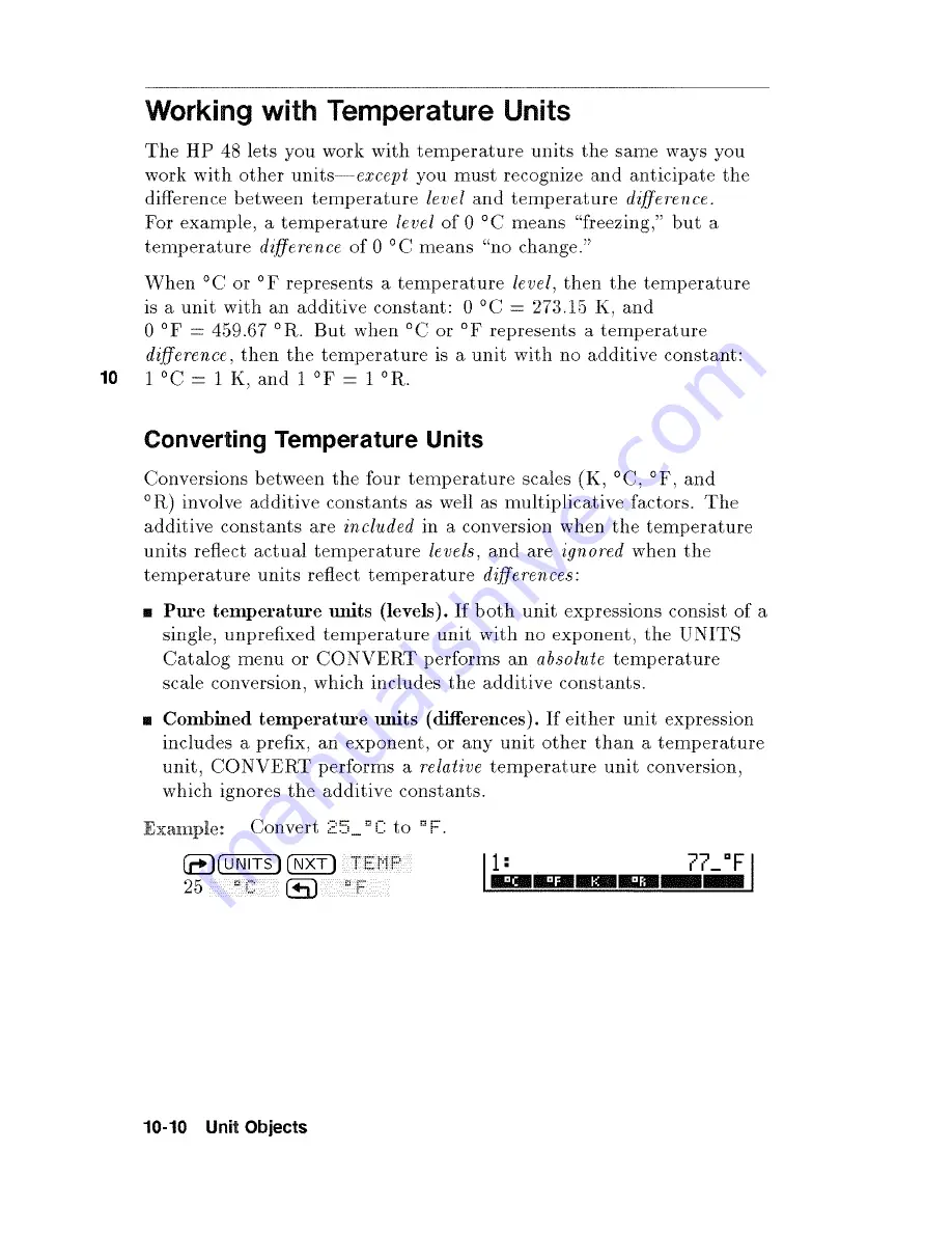 HP 48G  - 48G Graphing Calculator Скачать руководство пользователя страница 128