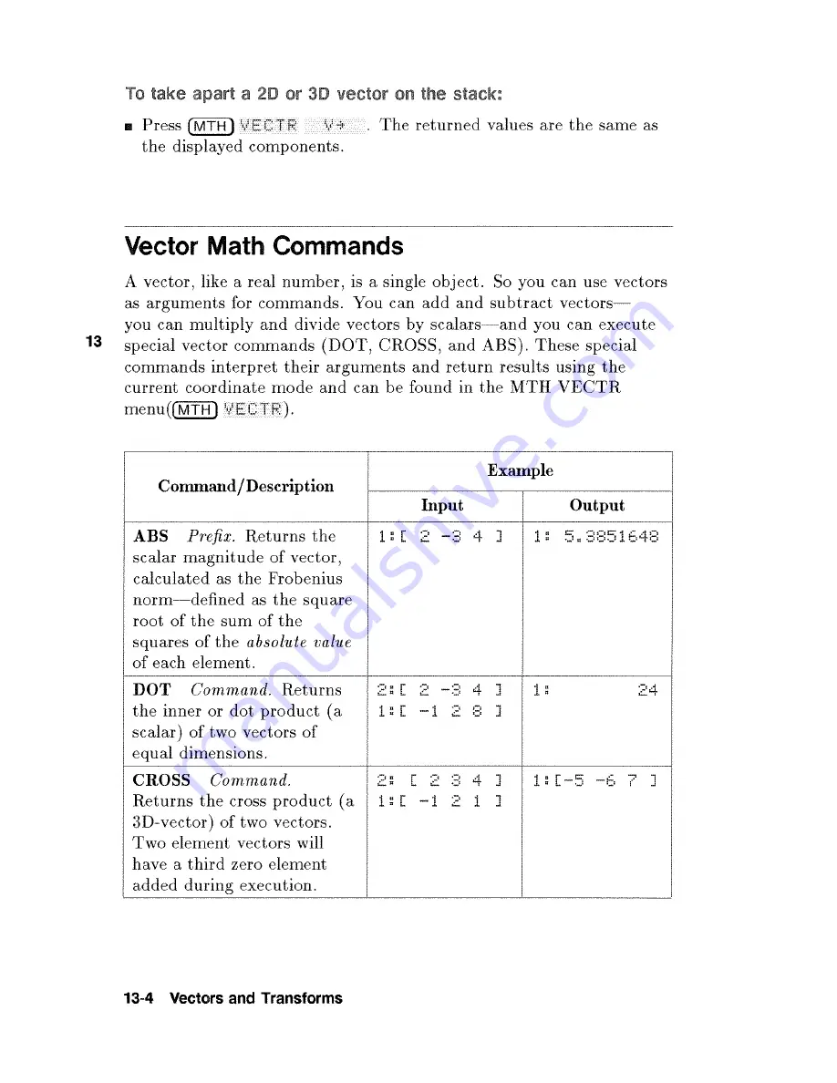 HP 48G  - 48G Graphing Calculator Скачать руководство пользователя страница 160