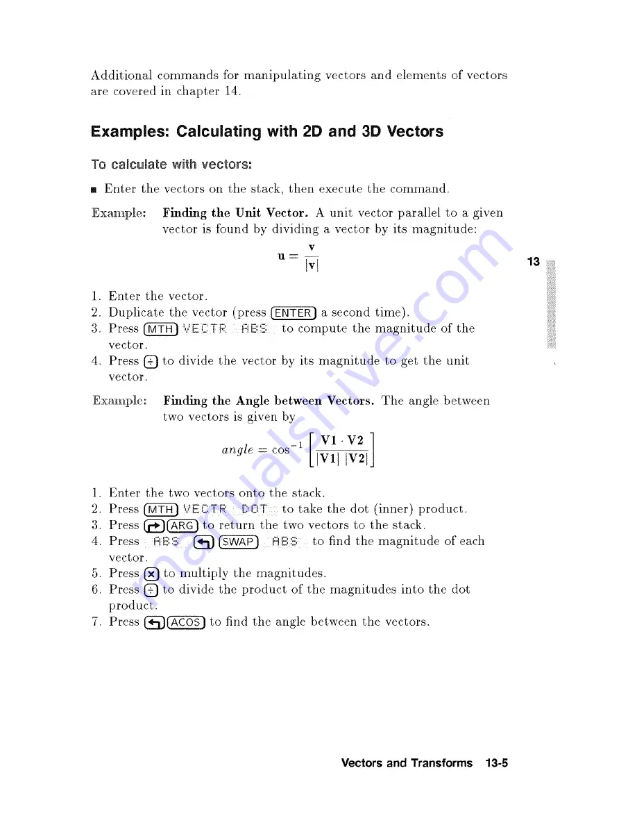 HP 48G  - 48G Graphing Calculator Скачать руководство пользователя страница 161