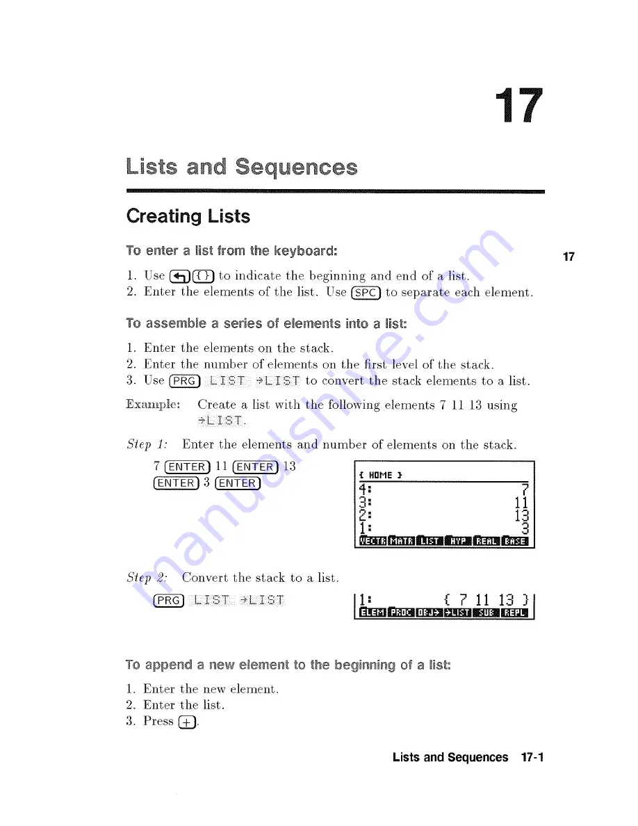 HP 48G  - 48G Graphing Calculator Скачать руководство пользователя страница 199