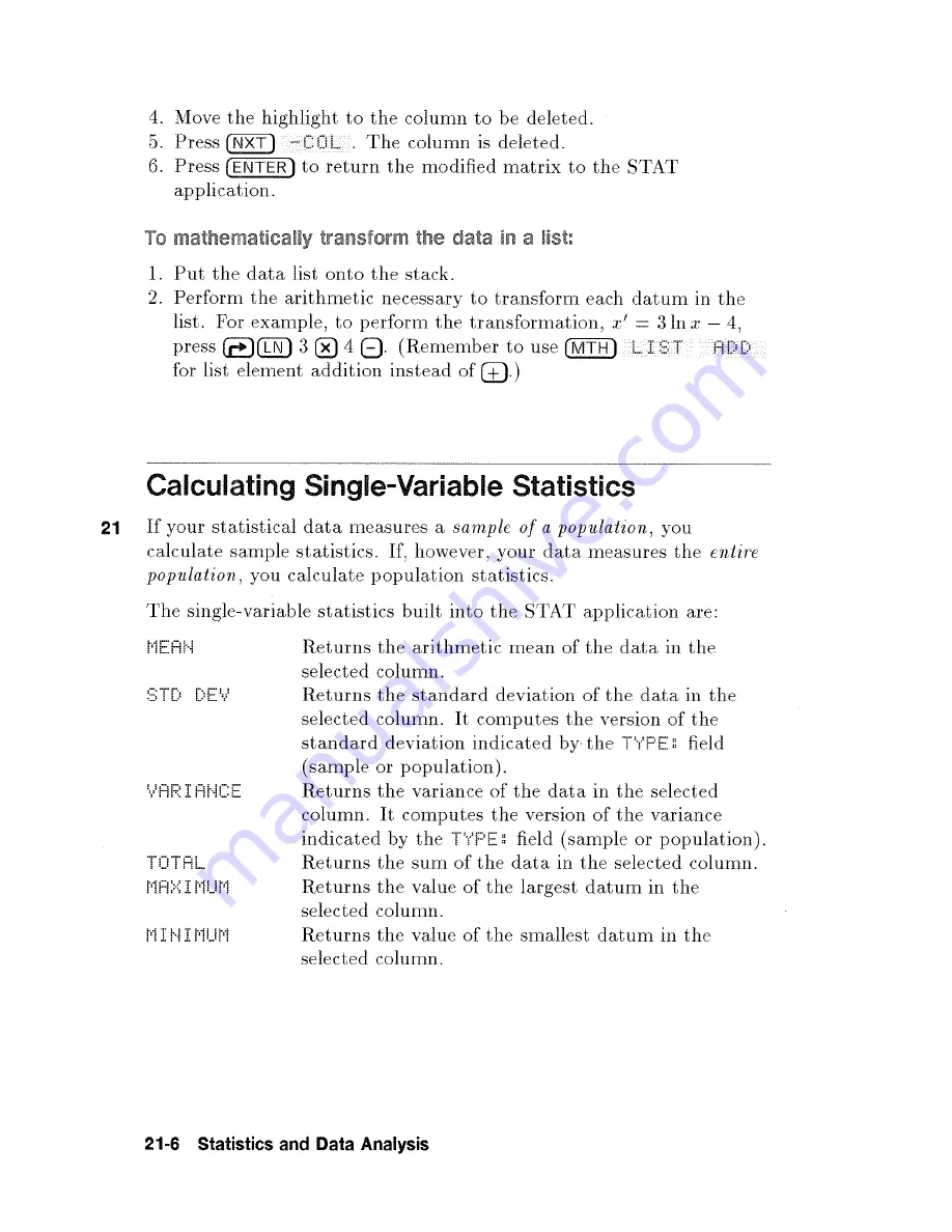 HP 48G  - 48G Graphing Calculator Скачать руководство пользователя страница 278