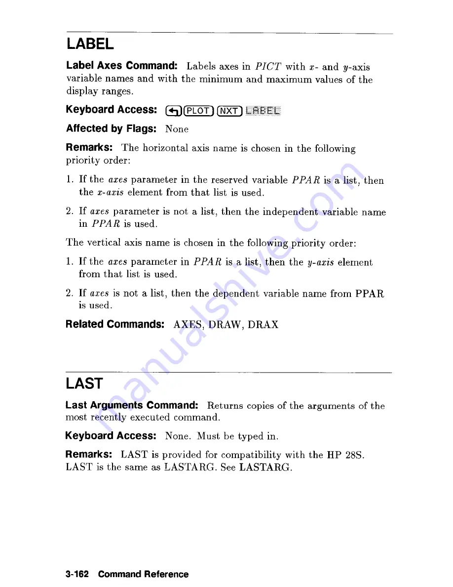 HP 48G Series Advanced User'S Reference Manual Download Page 326