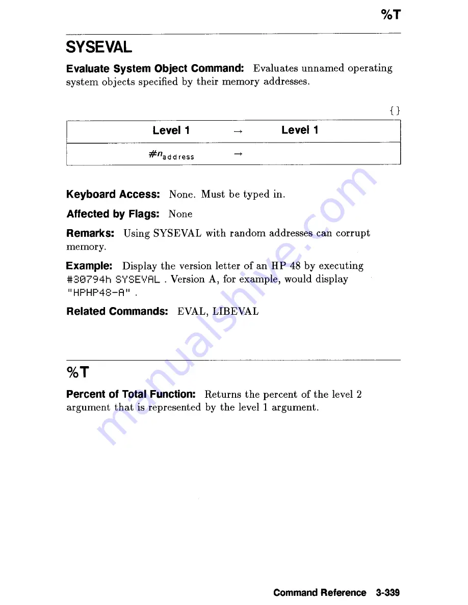 HP 48G Series Advanced User'S Reference Manual Download Page 503