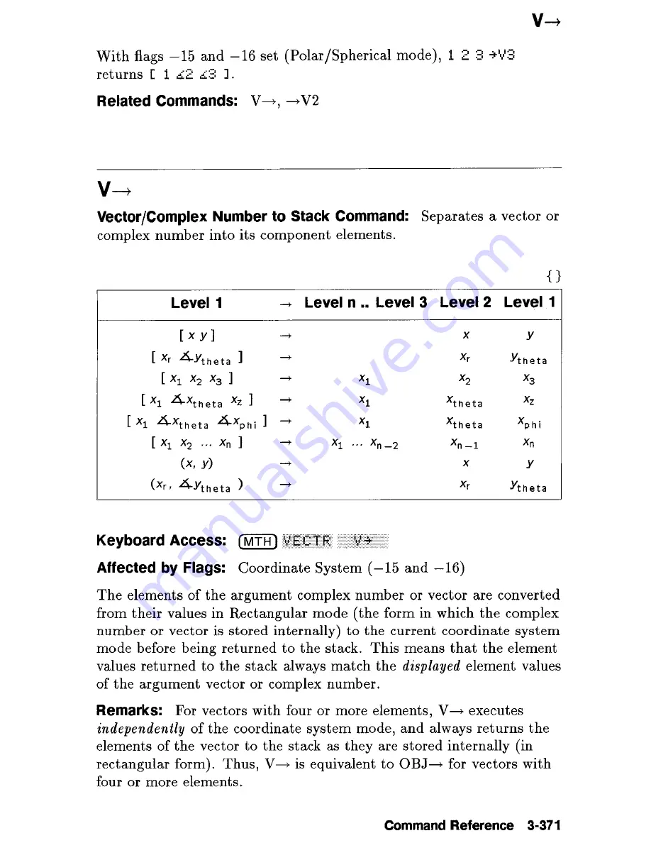 HP 48G Series Advanced User'S Reference Manual Download Page 535