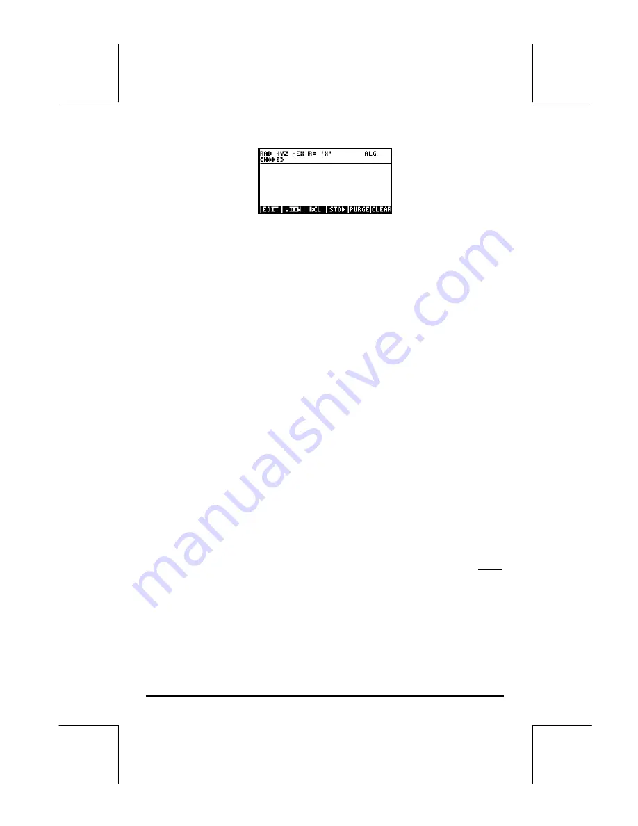 HP 48GII User Manual Download Page 32