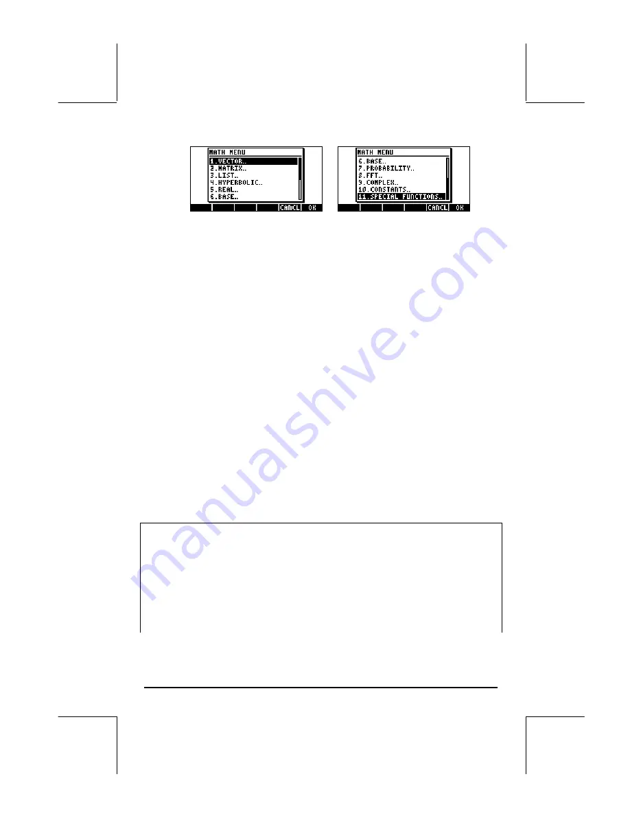 HP 48GII User Manual Download Page 133