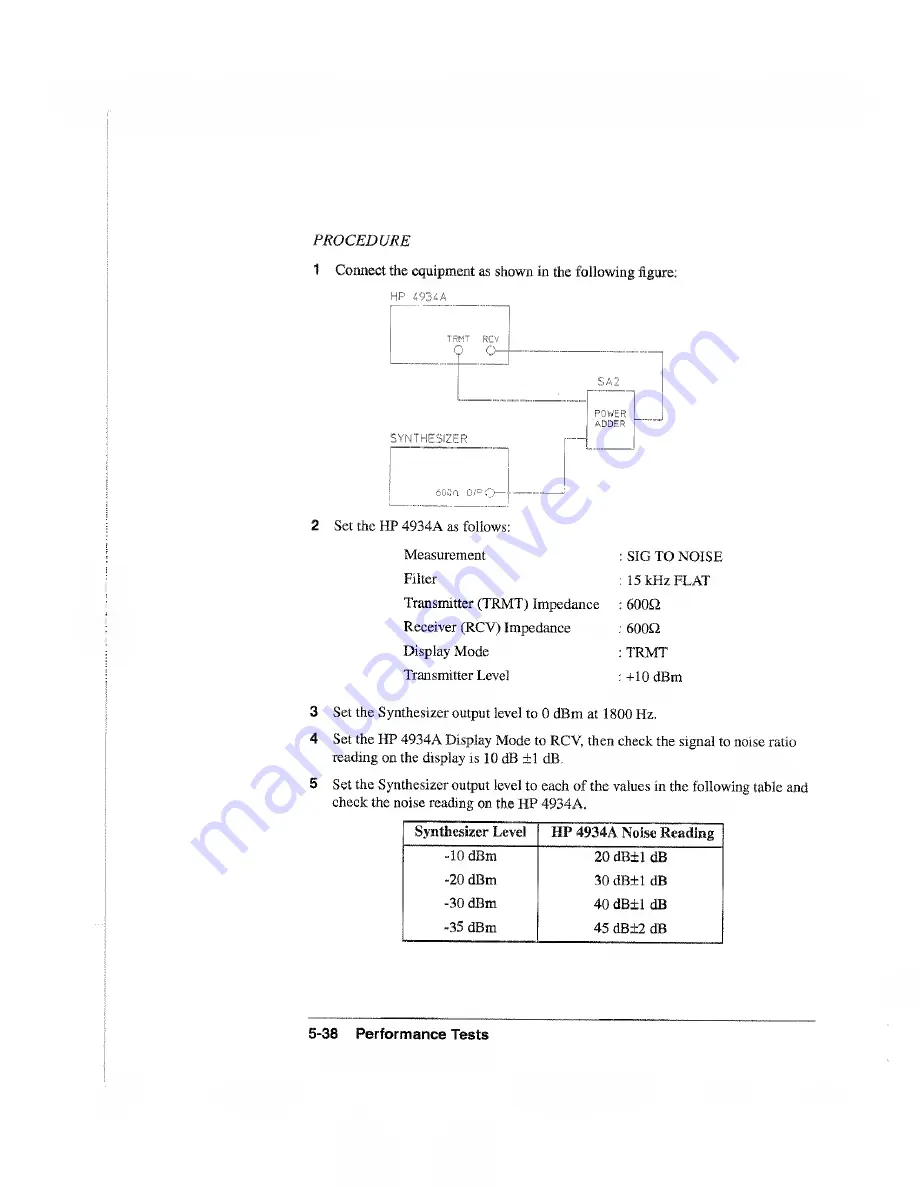 HP 4934A Скачать руководство пользователя страница 102