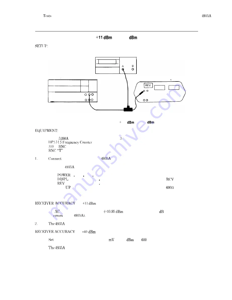 HP 4935A Operating And Service Manual Download Page 59