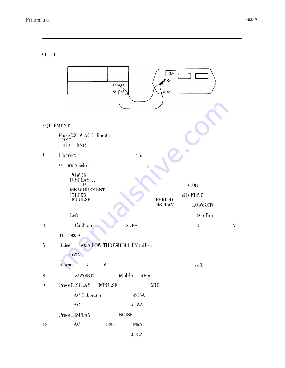 HP 4935A Operating And Service Manual Download Page 65