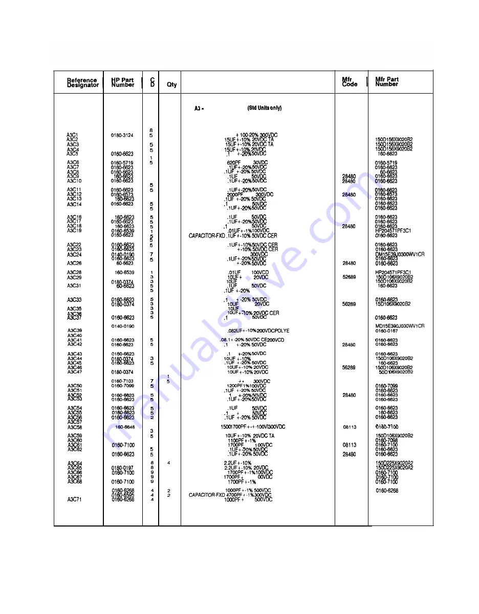 HP 4935A Operating And Service Manual Download Page 100