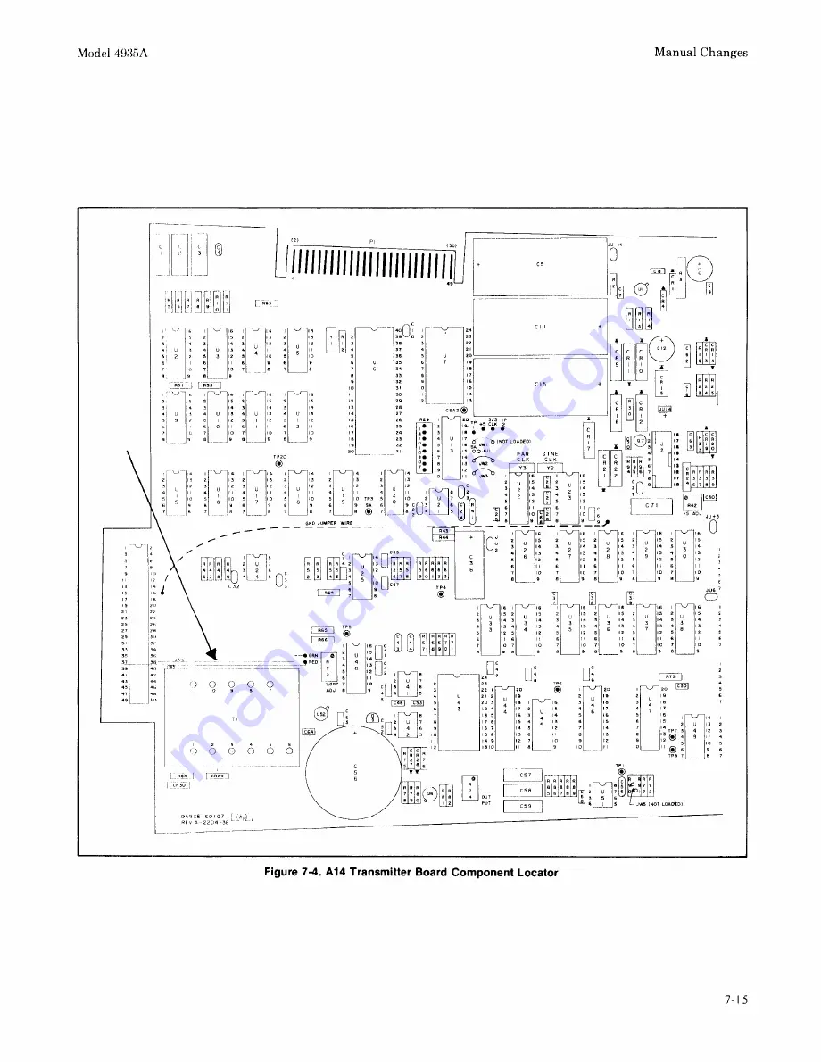 HP 4935A Operating And Service Manual Download Page 141