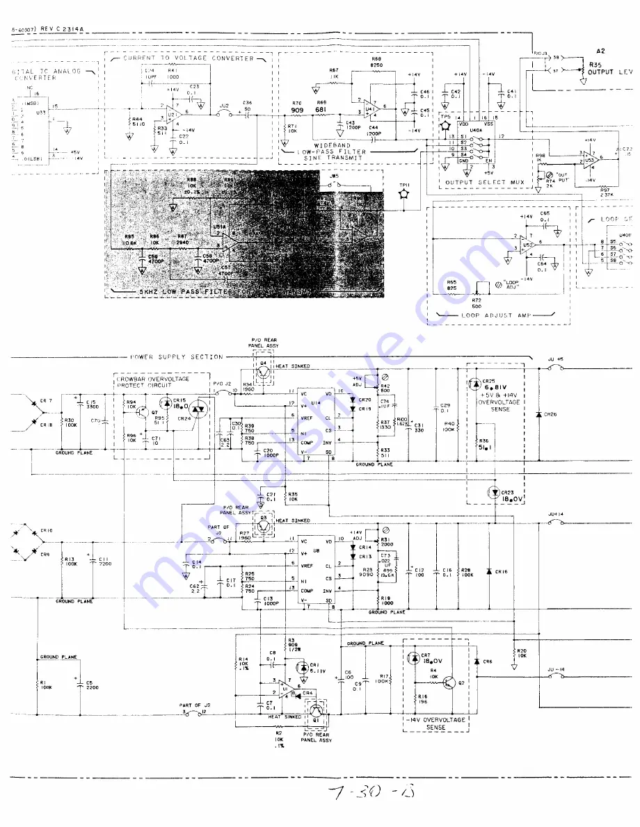 HP 4935A Operating And Service Manual Download Page 185