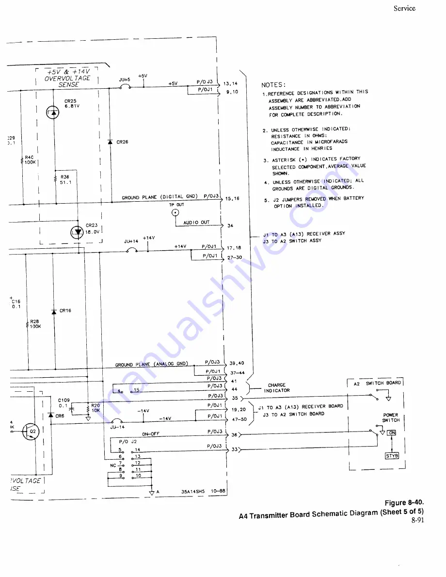 HP 4935A Operating And Service Manual Download Page 346